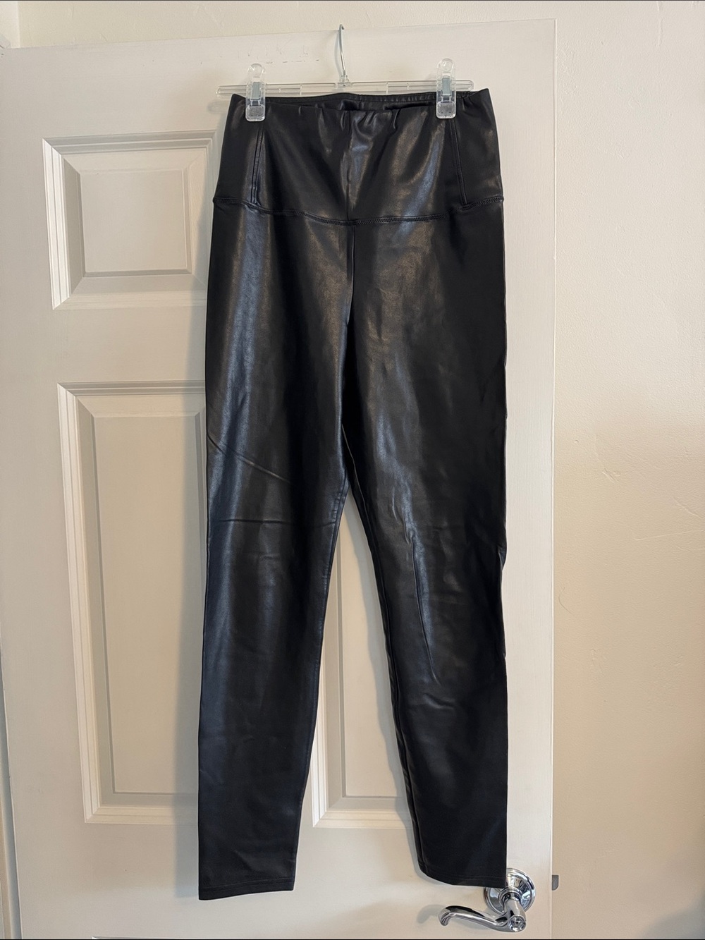 Brand NEW - Black Faux Leather Pants - Classic Fit